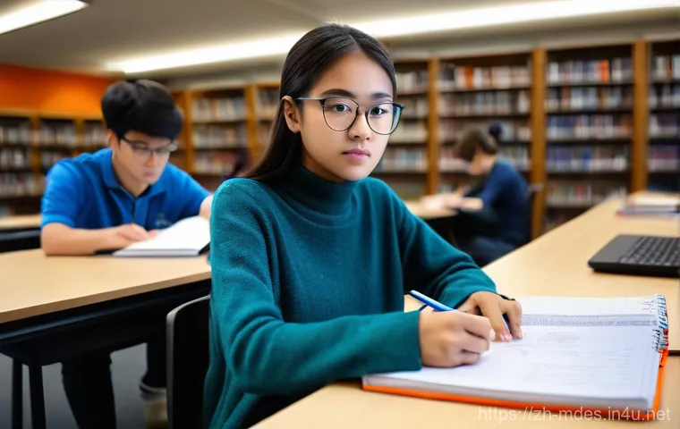 기계설계 인턴 지원 준비물 - **Prompt: The Dedicated Mechanical Design Student**
    "A young, focused female engineering student...