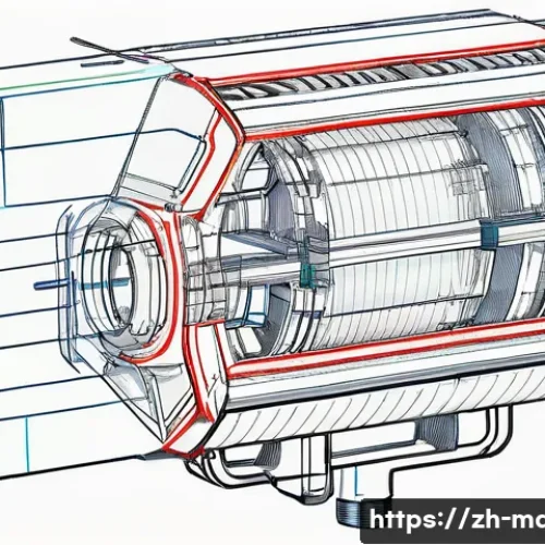 기계설계 스케치 실력 향상법 - A detailed mechanical design sketch showcasing a complex machine part with multiple layers of line w...