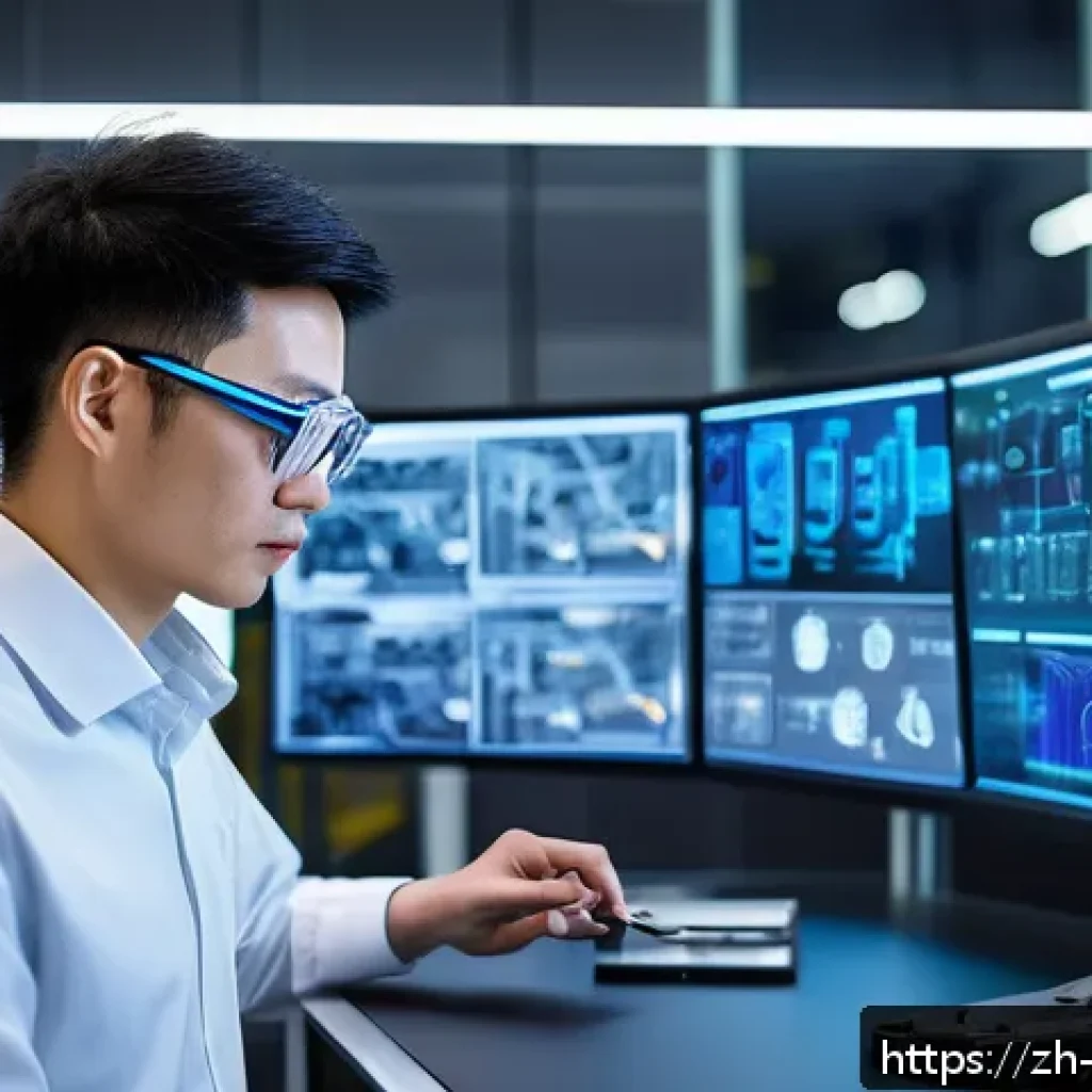 기계설계 문제 해결 방법론 - A futuristic mechanical engineer in a modern workshop, surrounded by advanced CAD and CAE digital to...